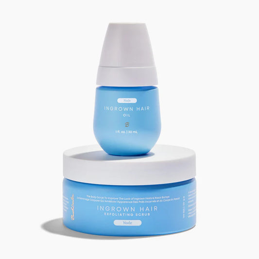 Bushbalm 2 Step Ingrown Hair + Razor Bump Kit - Nude Scent