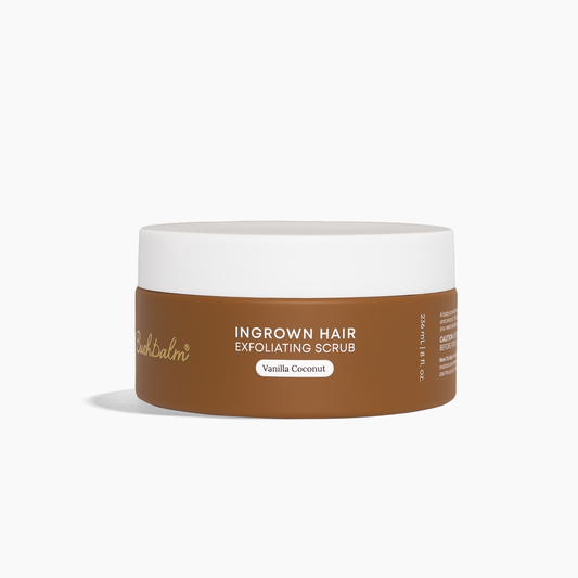 Bushbalm Vanilla Coconut Ingrown Hair Exfoliating Body Scrub